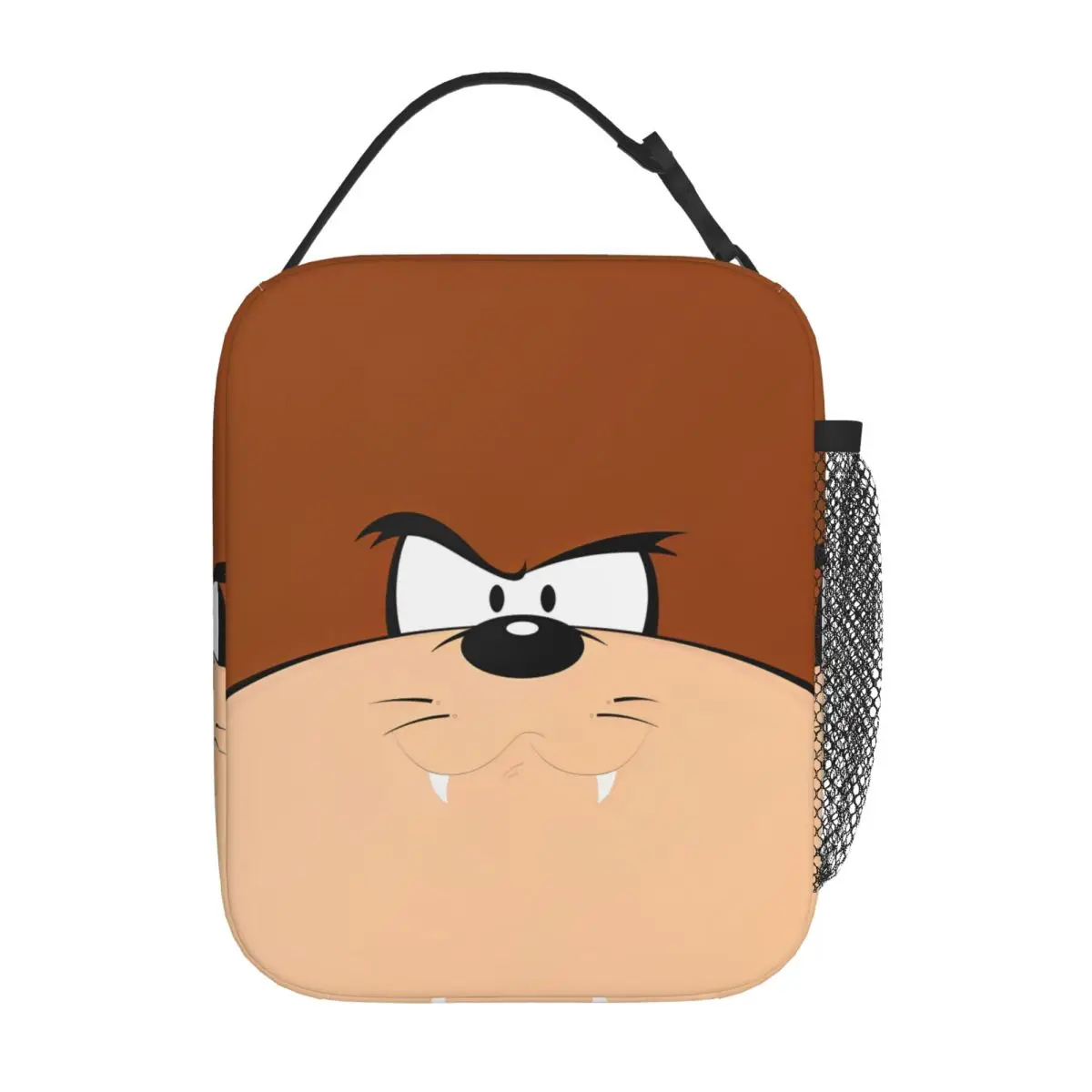 

Tazs Face Cartoon Insulated Lunch Bag Cooler Bag Reusable Lunch Container Portable Lunch Box Tote for Men Women College Travel