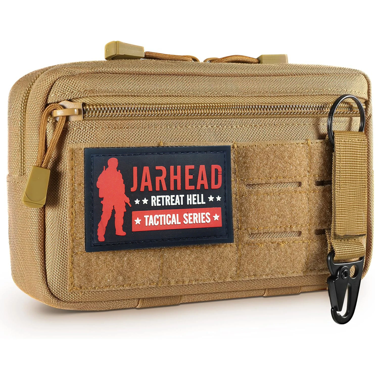 Bolsa tática molle com corte a laser 1000d, compacta, resistente à água, utilitária, bolsa administradora para mochila, colete, cinto de trabalho, acessório de caça