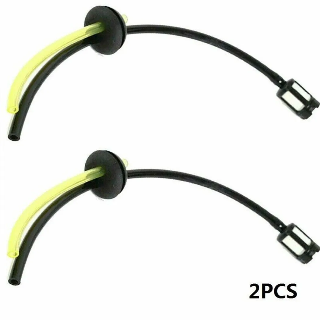 2 مجموعات مرشح الوقود خرطوم الوقود الختم مع لمبات فتيلة ل Brushcutter أداة تشذيب الحافة حديقة جزازة العشب اكسسوارات أدوات الحدائق