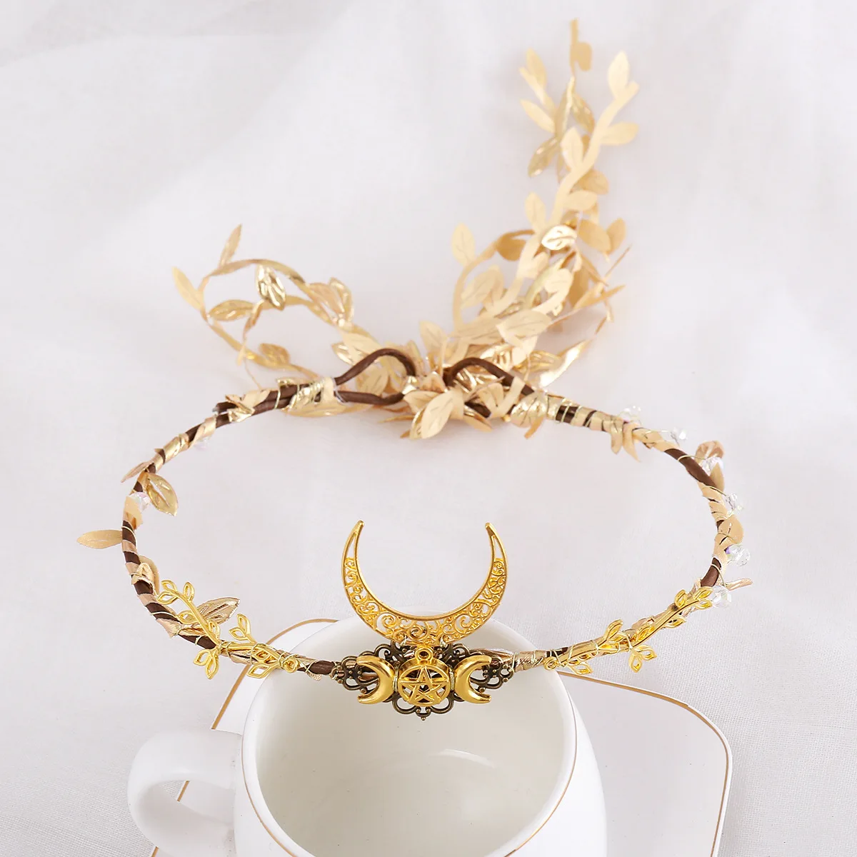 Handmade Punk Braided Headband for Women, Original Crown Hair Accessory, Boho Retro Style, Wholesale Fashion Hairband from Facto