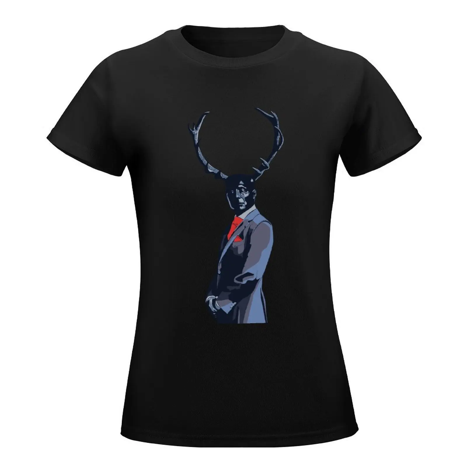 wendigo T-Shirt graphics korean fashion tees funny Women's cotton t-shirt