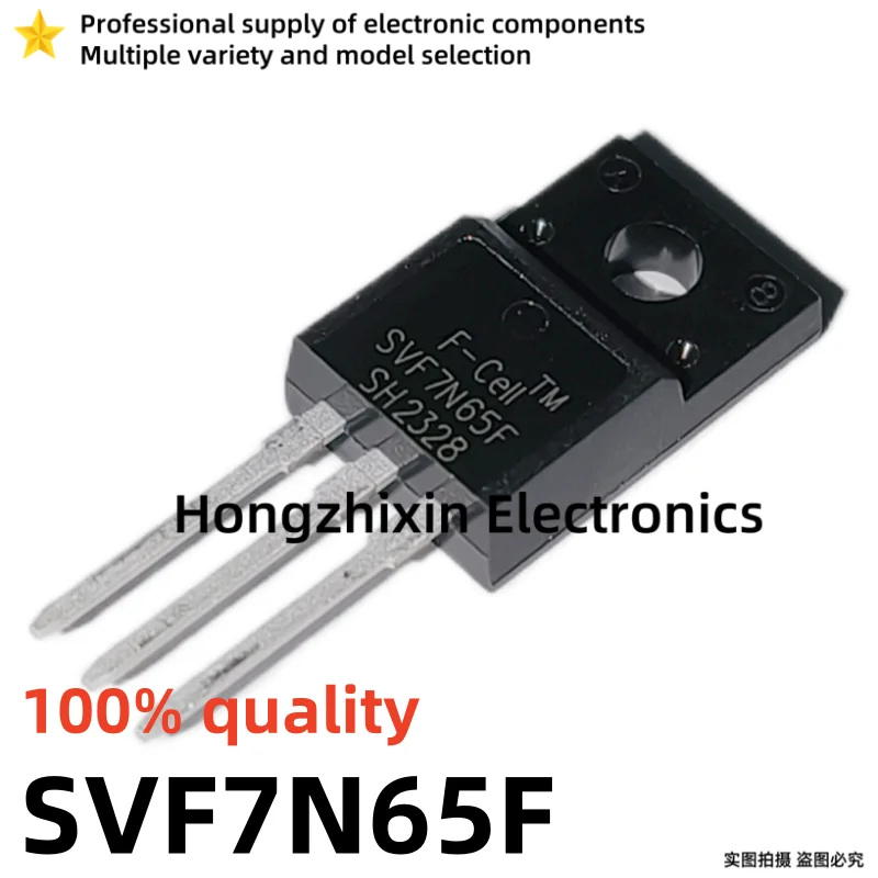 10PCS NEW 100% quality SVF4N65F SVF4N65 4N65F SVF7N65F SVF7N65 7N65F SVF12N65F SVF12N65 12N65F TO-220F MOSFET