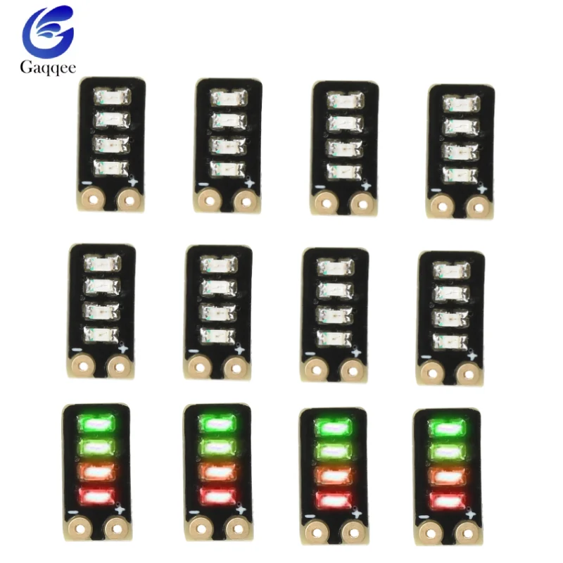 5/20Pcs Mini Power Display Indicator 1S/2S Ternary Lithium Battery Capacity Precision Battery LED Electricity Display Module