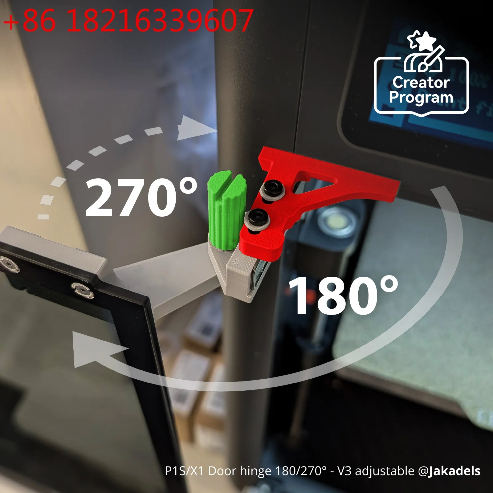 Door Hinge 180/270°…