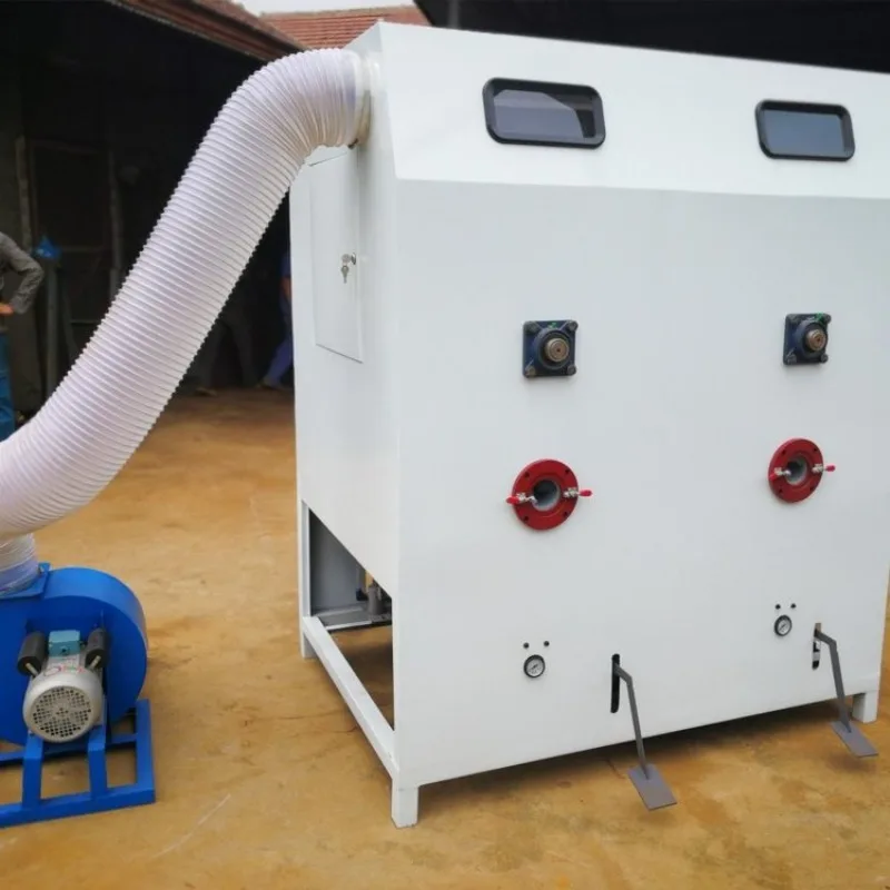 Foot-pedal sofa seat cushion filling machine, pillow backrest blowing machine, cotton filling machine