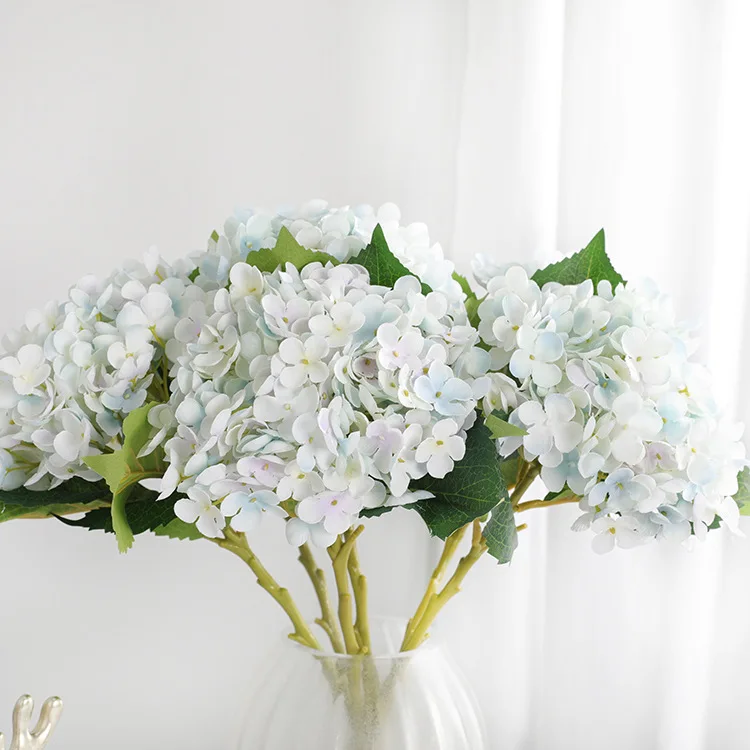 Home Decoration Preserved Flower Romantic Fashion 11-Pronged Hydrangea Artificial Flower