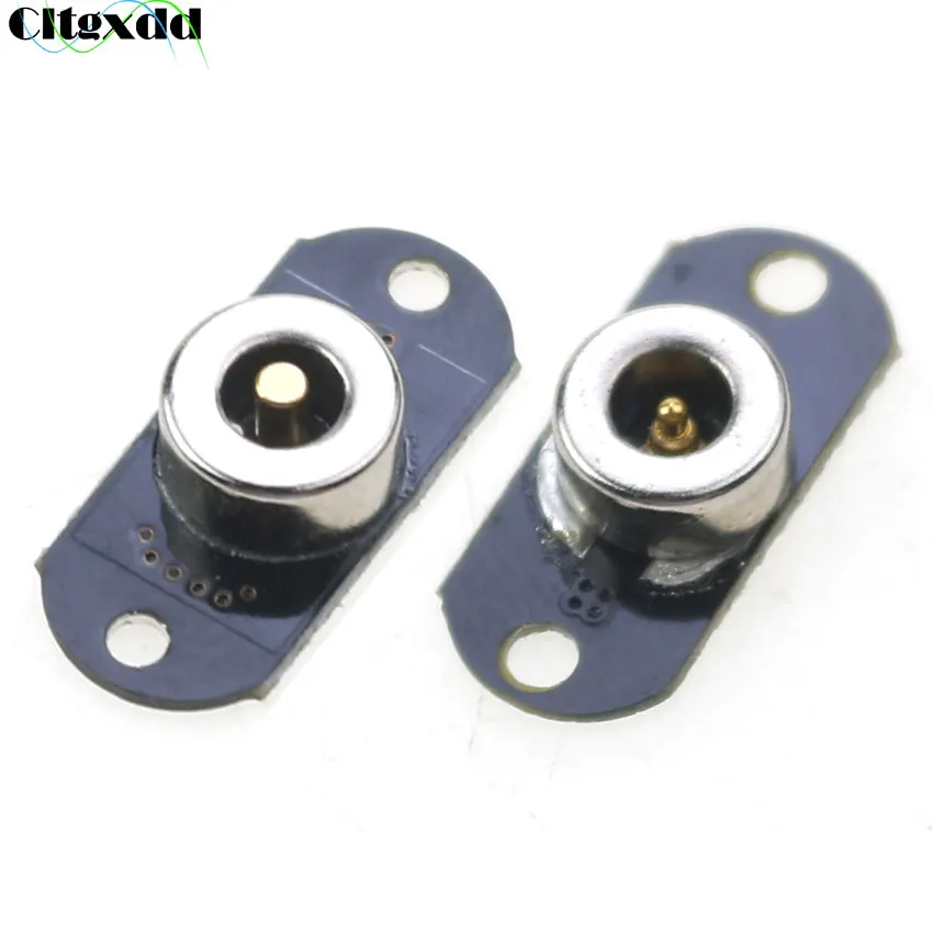 Cltgxdd 1pcs Round Magnetic Plug With PCB Board 360° Strong Blind Suction Single Charging Male Female Connector