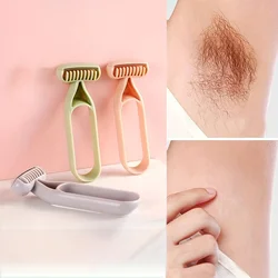 One Women's Manual Hair Trimmer Designed for Smooth and Sensitive Skin Super Smooth Portable and Reusable for Both Men and Women