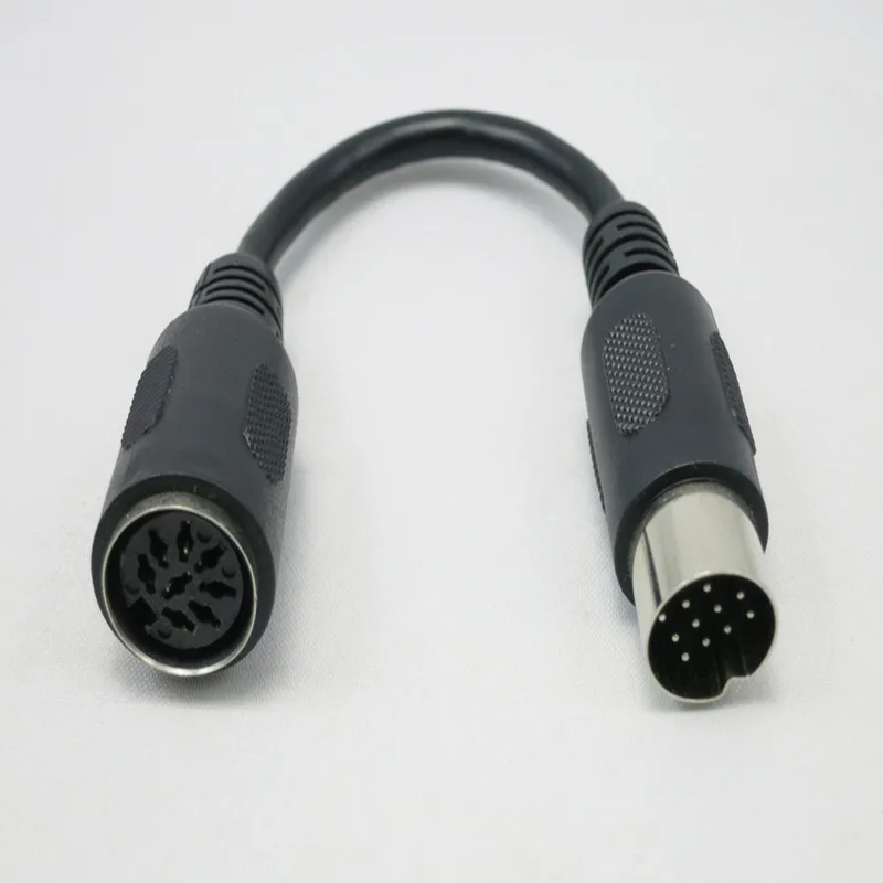 8pin męski na 13pin żeński adapter kablowy do modułu nawigacyjnego Volvo hu-xxx RTI i Yatour(YT-V813)