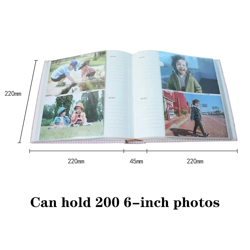 Baby Growth Commemorative Album Kindergarten Graduation Gift Postcard Storage Birthday 6-inch Photo Album 200 Sheets