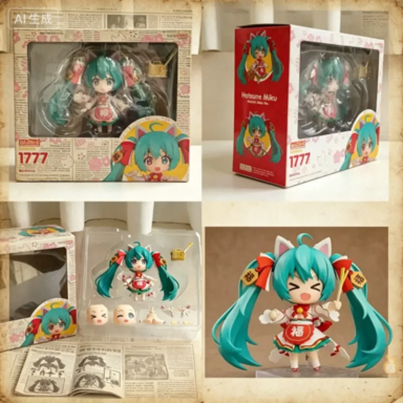 anime-figure-1777-hatsune-miku-maneki-miku-version-pvc-collectible-action-figure-doll-statuette-toy-model-collection