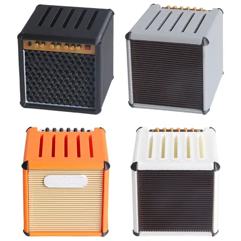 Aufbewahrungsbox für 3D-gedruckte Picks, multifunktionaler Organizer für Gitarrenplektren, für 5 Picks, Gitarrenplektren, Display-Halter für Musikliebhaber