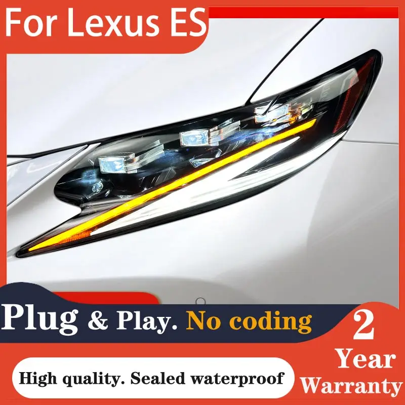 

Car Lights for Lexus ES200 ES LED Headlight 2013-2017 ES300 ES350 Lamp Drl Projector Lens Automotive Accessories