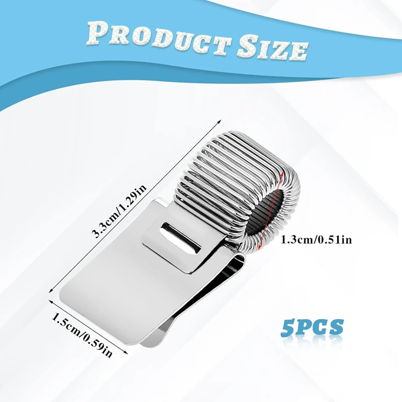 A35Q-Hard Hat Pencil Clip, Universal Adjustable Clipboard Pencil Holder Clip Holder Clip Organizer For Notebook