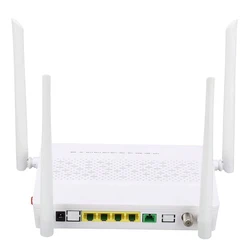 Sprzęt światłowodowy Xpon GPON EPON ONU Router FTTH Giga dwuzakresowy 2.4g 5g WIFI + CATV