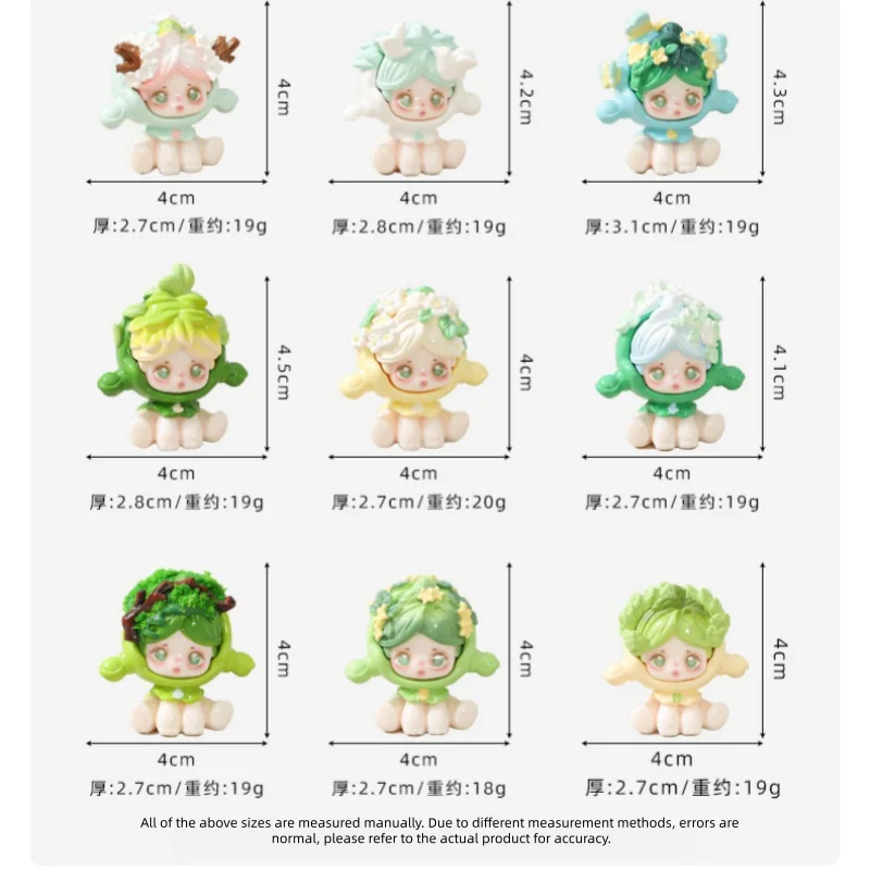 Nuonuo Forest Whisper Serie Bohnenfiguren, DIY-Dekorationszubehör, Exquisite Mini-Ornamente für Auto und Schreibtisch, Geschenkidee – Detail 16