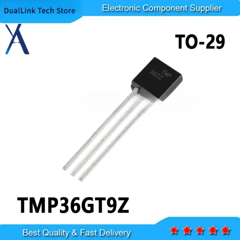 

5pcs TMP36GT9Z TMP36GZ TMP36 TO-92 temperature