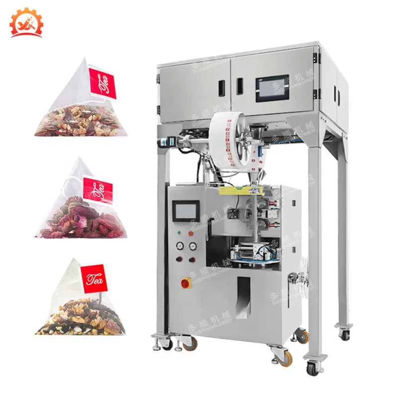 DCK-N Multi-head Scale Triangle Bag Green Tea Packing Machine Tea Triangle Bag Filling Packaging Machine