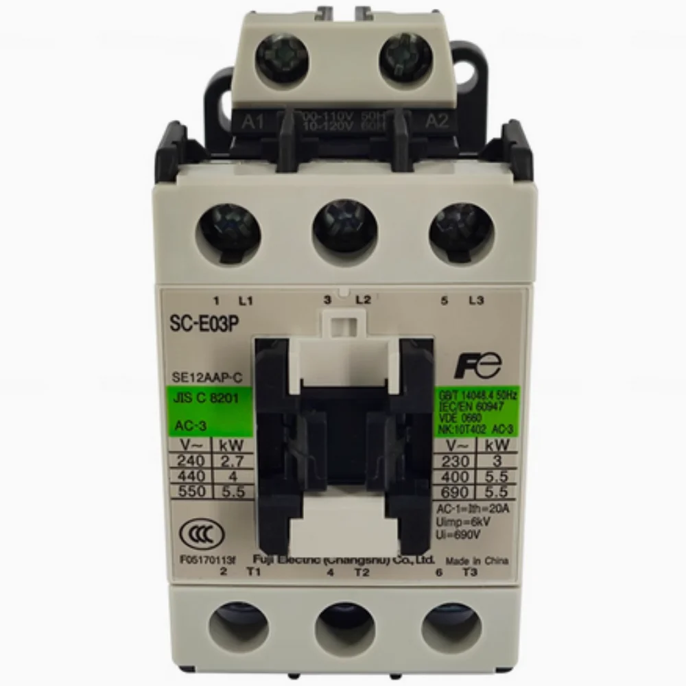 Рисунок 4 - Контактор SC-E1 SC-E2 SC-E3 SC