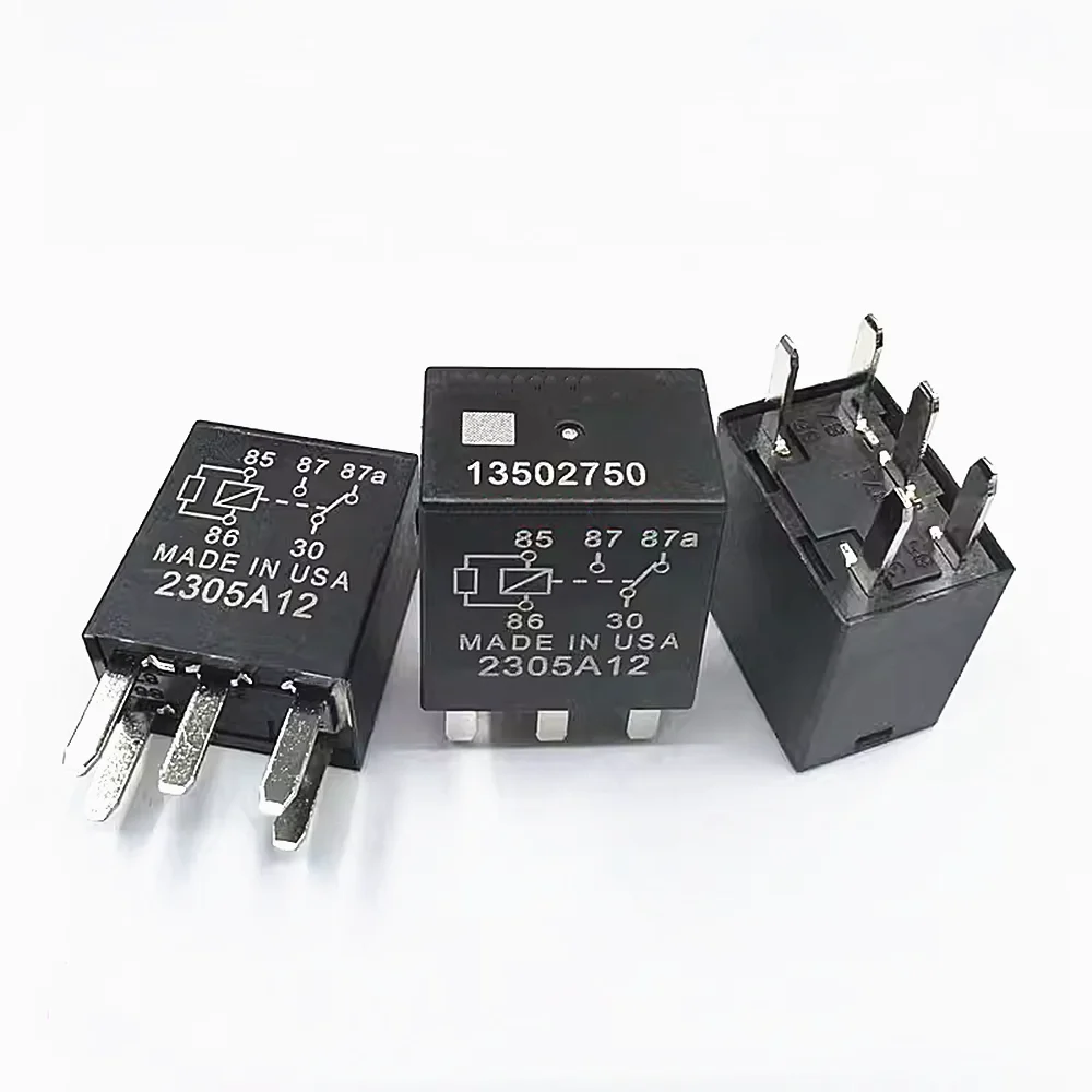 5pcs/lot 100% original genuine relay: 13502750 12V 5pins Automobile motorboat relay