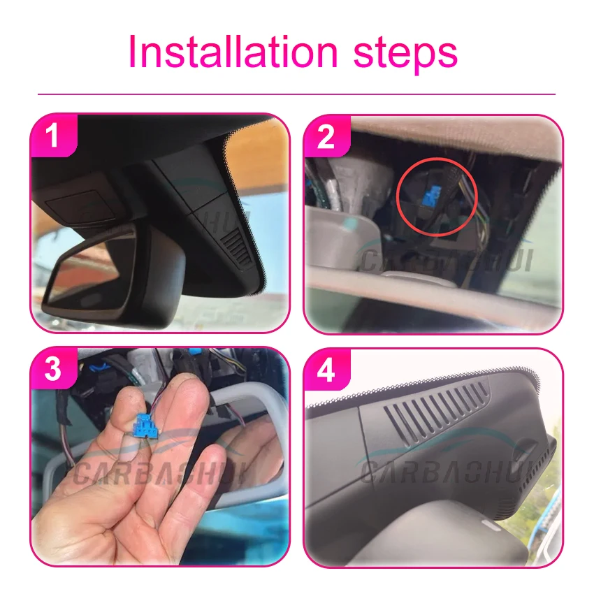 

Видеорегистратор 4K Wi-Fi Plug and Play для Mercedes-Benz ML 250 320 350 400 W166 (OEM) для MB ML400 ML250 ML320 ML350 2011-2015