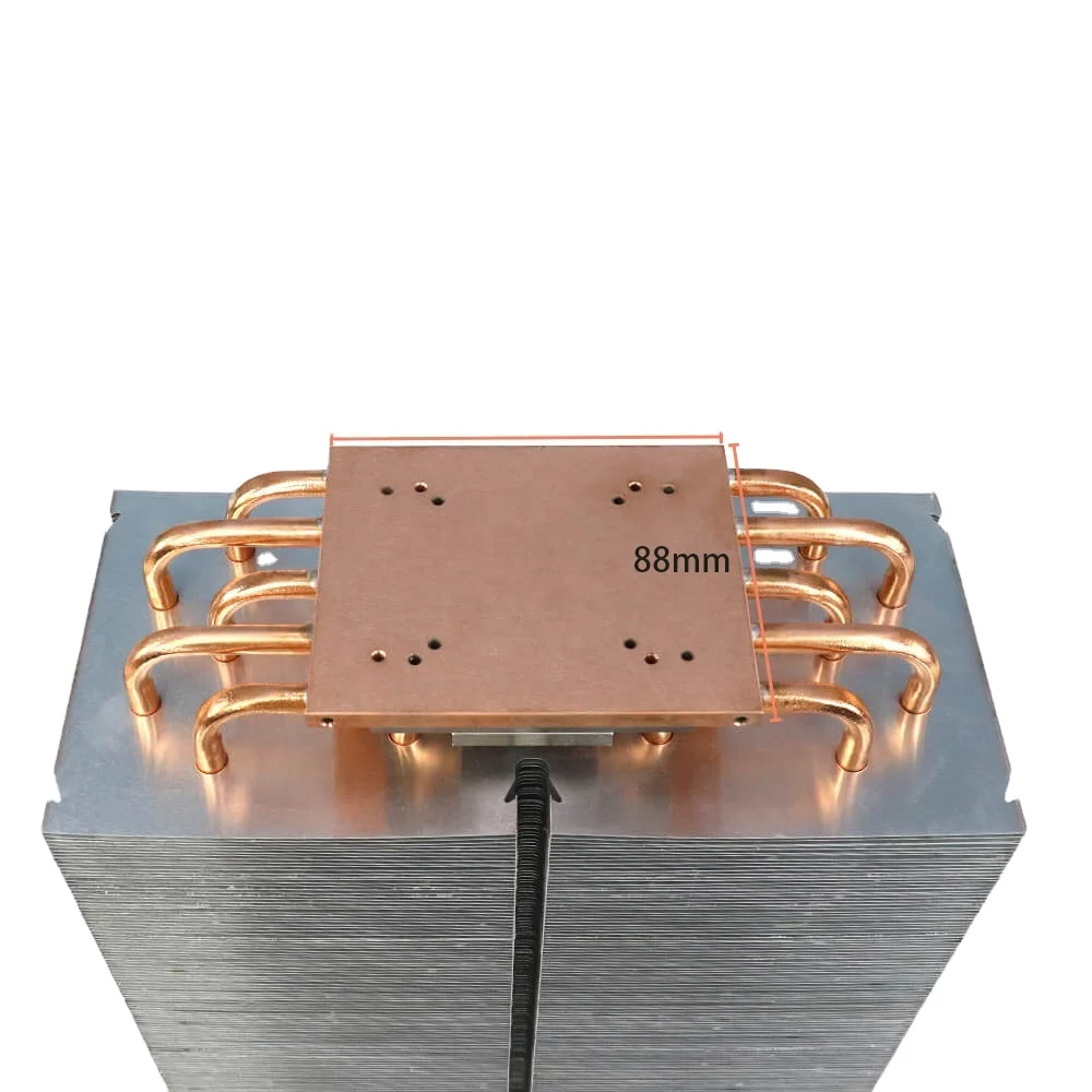 China manufacture aluminum cooler cpu copper heat pipe heatsink