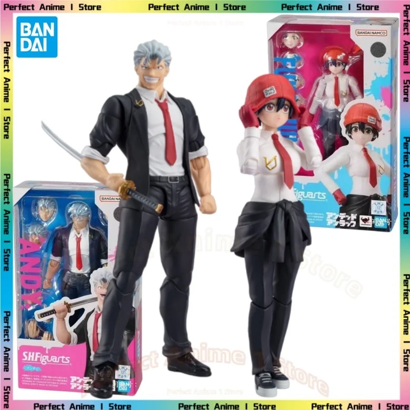 

In Stock Bandai SHF Immortal Misfortune Denier Andy Izumo Fuko Action Figure Model Collection