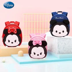 Mochila pequeña de dibujos animados de Disney para niños, mochila antipérdida ligera para guardería