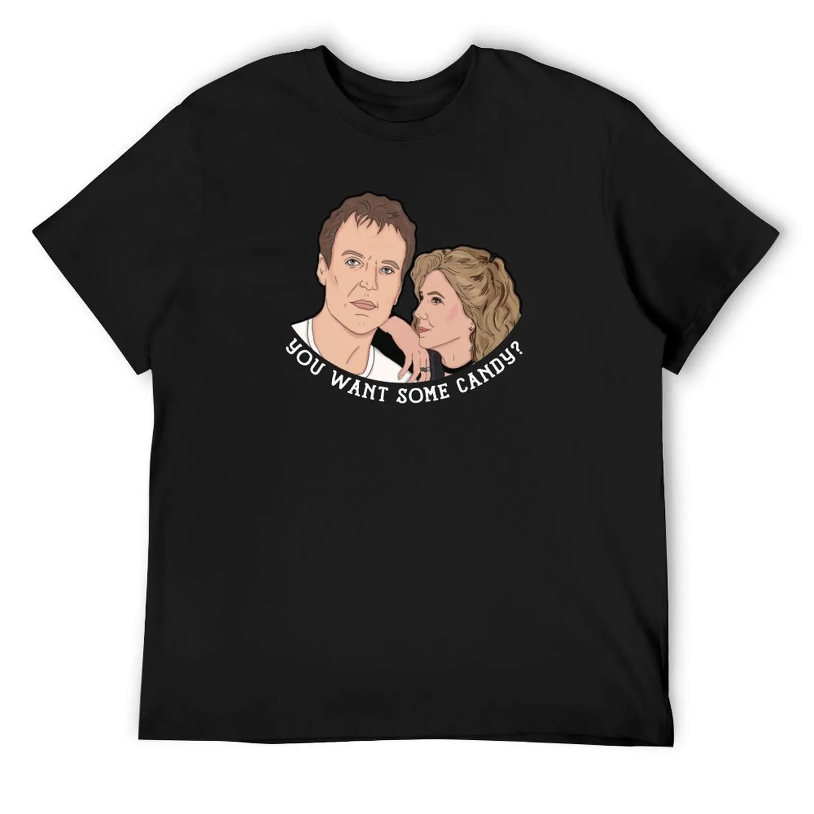 Giles & Joyce Band Candy BTVS T-Shirt oversized t shirt heavyweights Men's t shirts