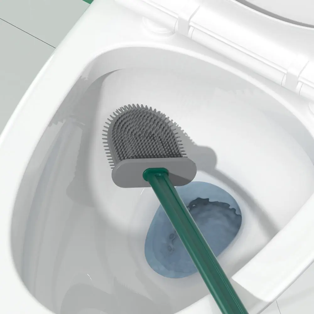 Beishan Wall Mounted Three In One Toilet Brush, Multifunctional Toilet Brush Holder, Suitable For Bathrooms, PP Material