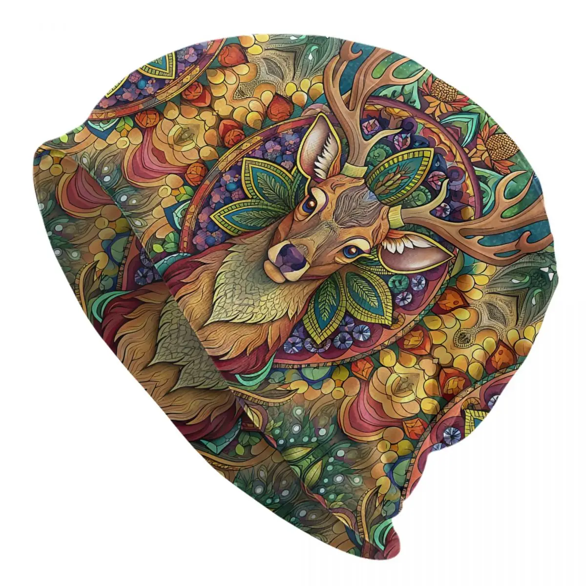 

DEER Mandala унисекс капот тонкие велосипедные шапки двухслойная шапка дышащие шапки