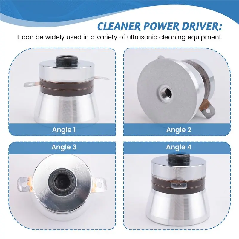 AEE3-1Pcs 100W 40Khz Cleaning Ultrasound Transducer Ultrasonic Piezoelectric Transducer