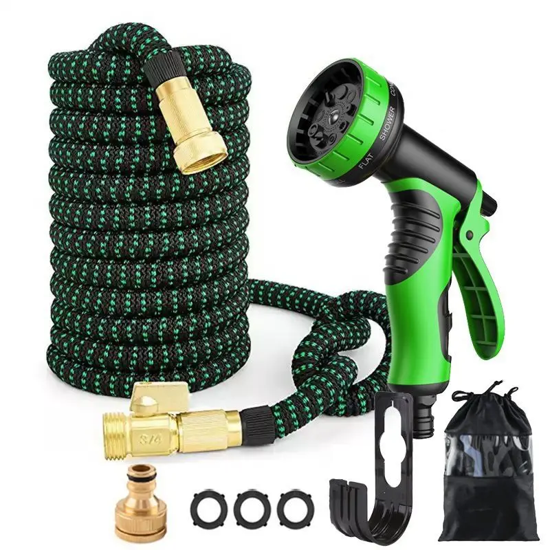 

Household multifunctional hose high-pressure water spray gun cleaner garden watering flower cleaning magic telescopic water pipe
