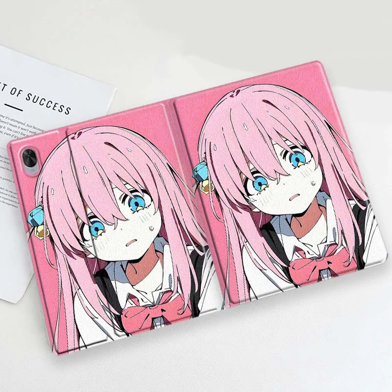 أنيمي B-Bocchi The Rock لهواوي MatePad Air Pro M6 M5 SE T5 13.2 12.6 12 11.5 11 10.8 10.4 10.1 بوصة حافظة تابلت