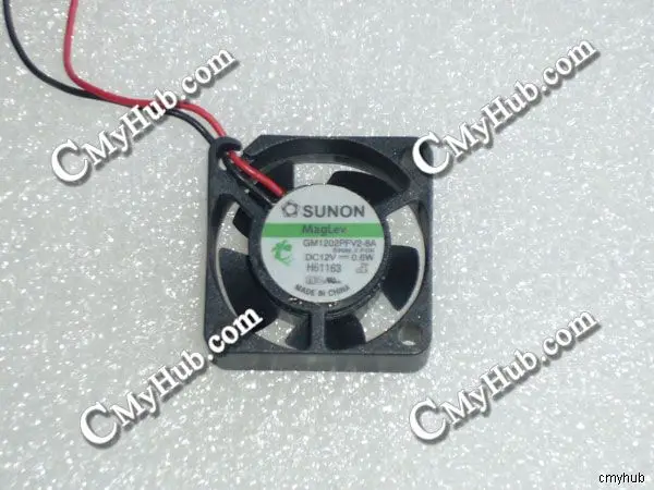 For SUNON GM1202PFV2-8A Server Square Cooling Fan 25x25x10mm B2090.X.P.GN GM1202PFV2-8A 8A B2090.X.P.GN