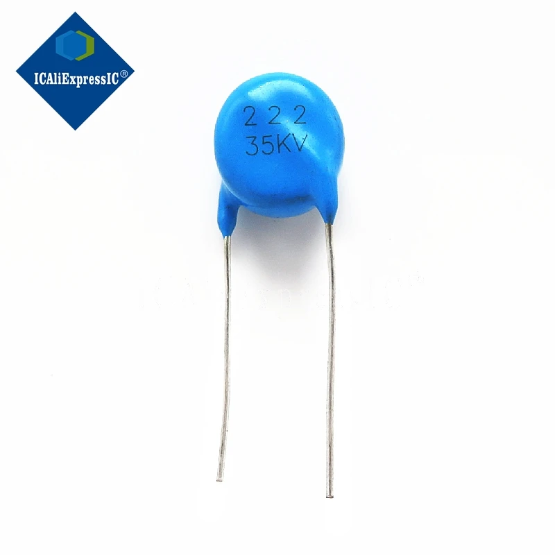 5pcs/lot High voltage ceramic chip ceramic capacitor 35KV222 35KV 222 2200P In Stock