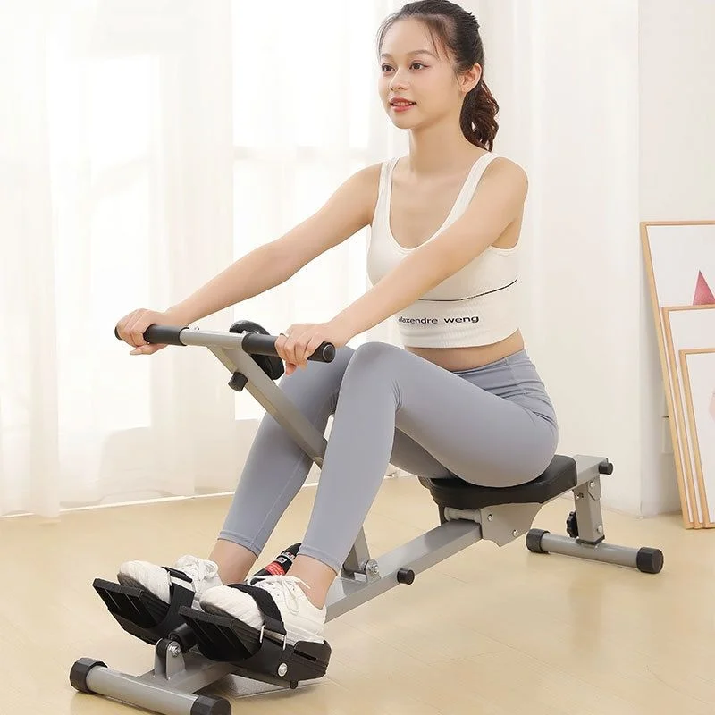 Home Water Rowing Machine Fitness Equipment Folding Steel Abdominal Muscle Boat Training SH-X02