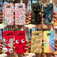 Cute Cartoon Cat Dog Silicone Phone Case For Xiaomi Poco X3 X 3 Pro NFC X3Pro Pocox3 Pro Soft Cases For Poco x3 Pro Back Cover