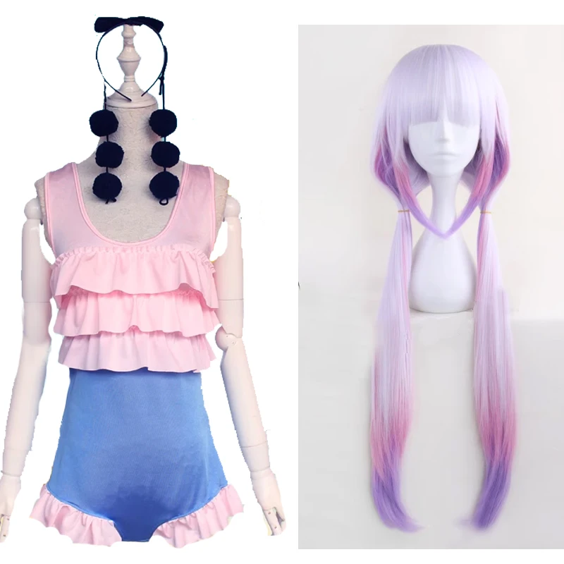 

Anime Maid Dragon Kanna swimsuit Cosplay sexy Kanna Kamui summer swimsuit