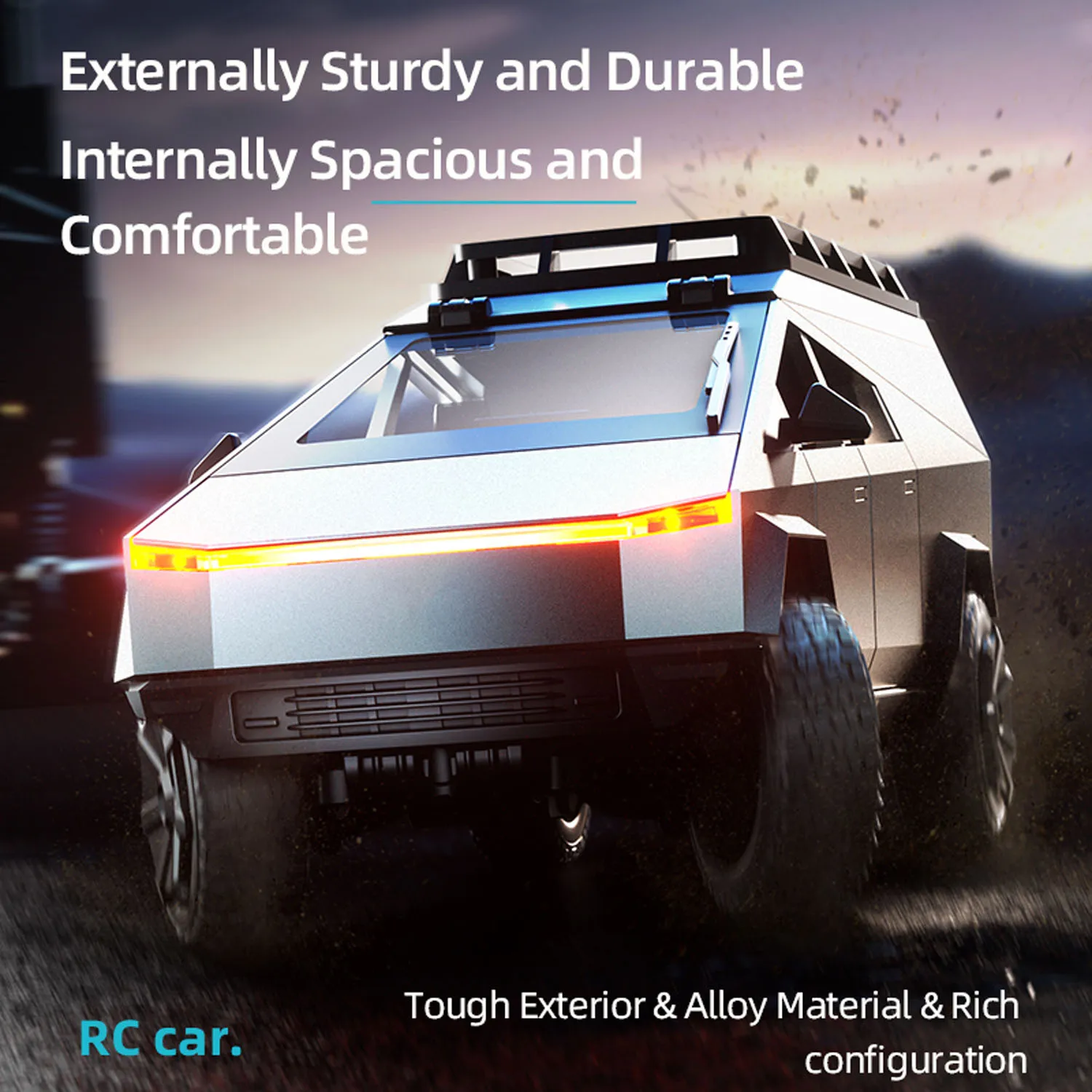 Jouet JJRC C8817-A 1/18 4*4 véhicule tout-terrain radiocommandé modèle de voiture sur chenilles RC 2 vitesses coque en alliage RTR Mini moto lumière LED