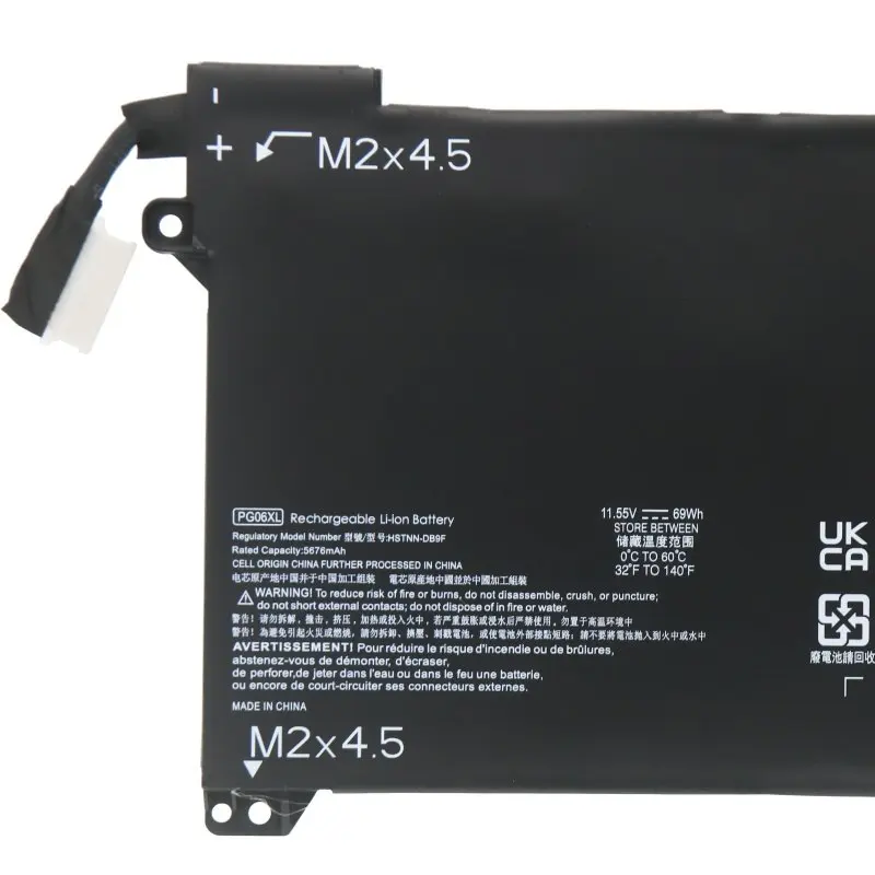 

High quality Battery PG06XL For 15-DH 15-DH0XXX 15T-DH000 15T-DH100 15-DH1010CA TPN-C143 HSTNN-DB9F L48431-2C1 L48497-005