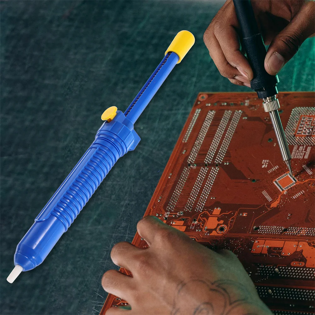 

2Pcs Manual Solder Removal Tool Strong Suction Mechanism Multifunctional Design for Clean Soldering Tasks Solder Nozzles