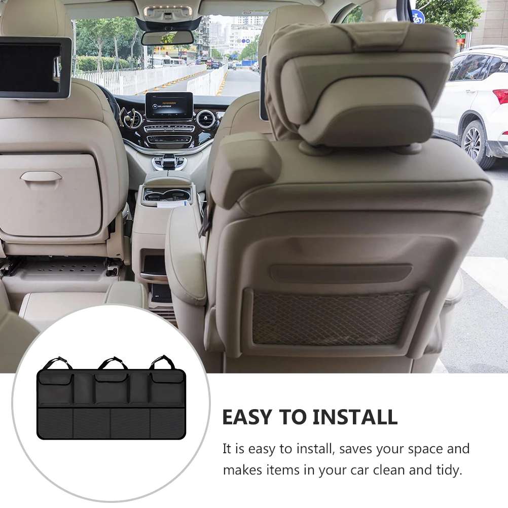 

Foldable Car Side Storage Bag Multi-Functional Organizer For Auto Pocket Holder Space Saving Durable Tidy Pouch For Sunglasses