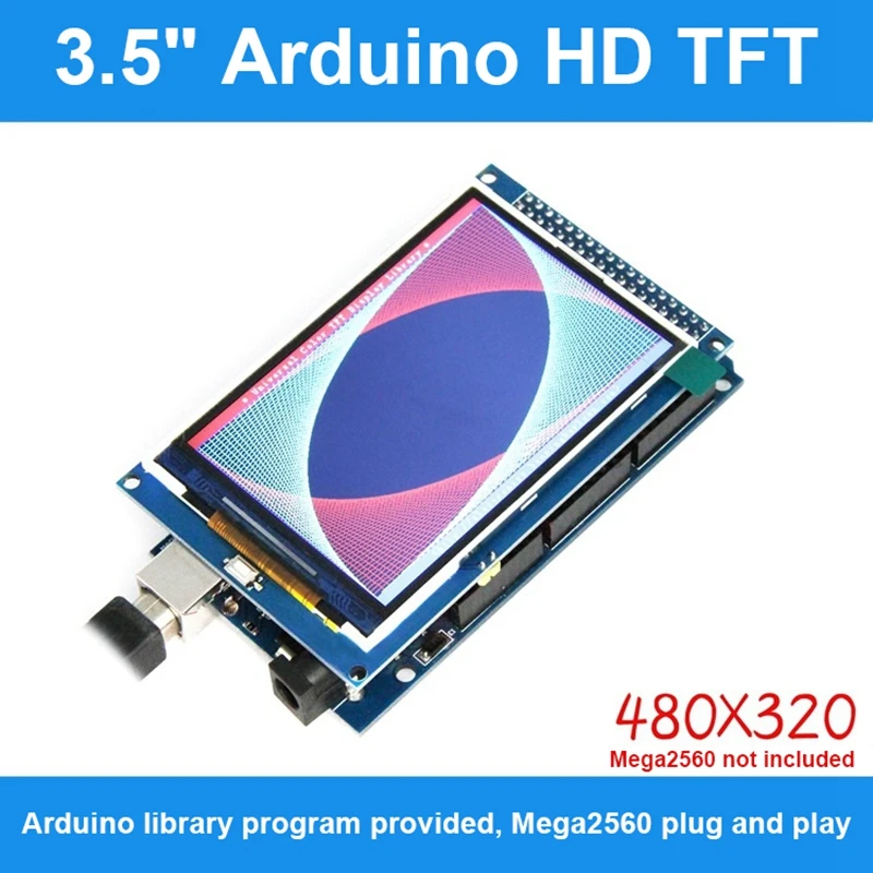 3.5 Inch TFT Color LCD Screen Module 320X480 Ultra HD LCD Screen For Arduino Mega2560 R3 Board