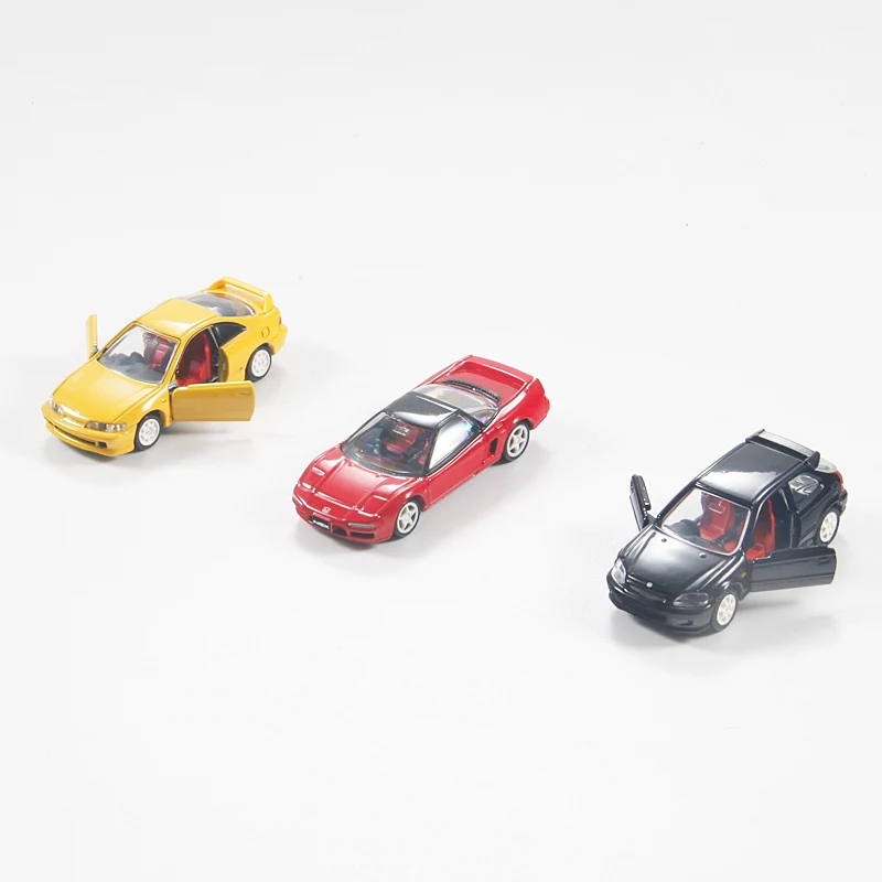 Tomy Tomica 1/62ชุดครบรอบปีของ R30 Honda 3ชิ้นของเล่นพร้อมโมเดลรถเข็น298199อัลลอย