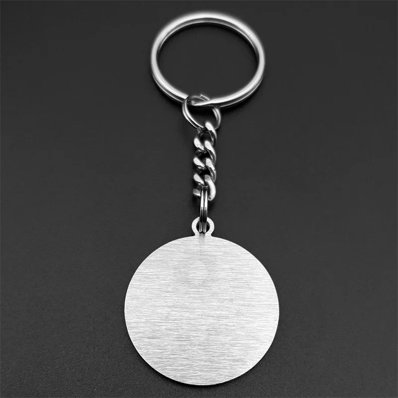 San Antonio Pray For Us Keyholder For Women Men Stainless Steel Silver Color Religion Faith Amulet Keyring Jewelry Gifts