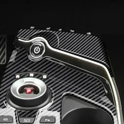 Car Center Console Gear Shift Panel Trim Center Control Cover for KIA EV6 Interior Accessories 2021 2022 2023 2024（LHD)