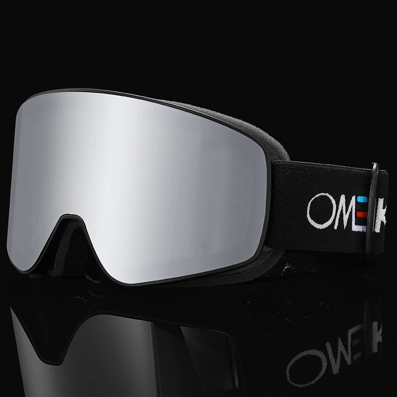 OMEKOL BRAND NEW Double Layers Anti-Fog Ski Goggles Snowmobile Eyewear Outdoor Sport Snow Snowboard Glasses