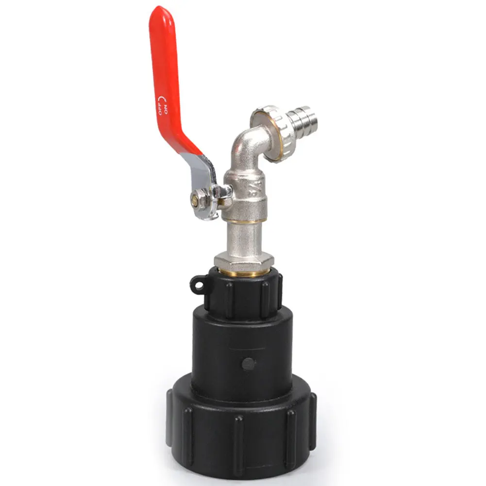 IBC Ton Joint Accessory Live Adapter IBC Ton Joint Faucet S60x6 To 1/2 Inch 3/4 Garden Watering Devices Irrigation Equipment Con
