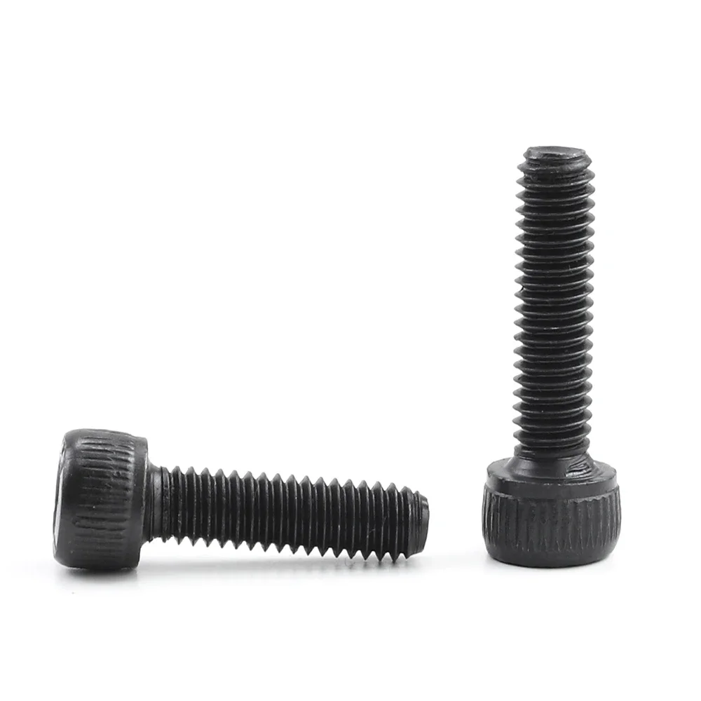 JUIDINTO 3-50pcs Hex Socket Head Cap Screw 12.9 Carbon steel Allen Screw M2-M10 Hex Cap Screw Bolt for Motorcycle Bicycle Car